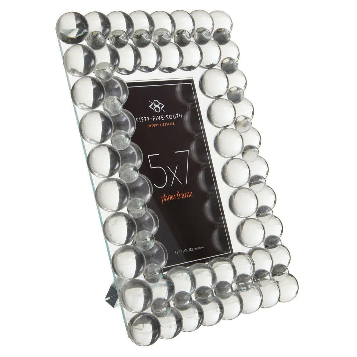 Carmello 5In X 7In Crystal Bubble Photo Frame.