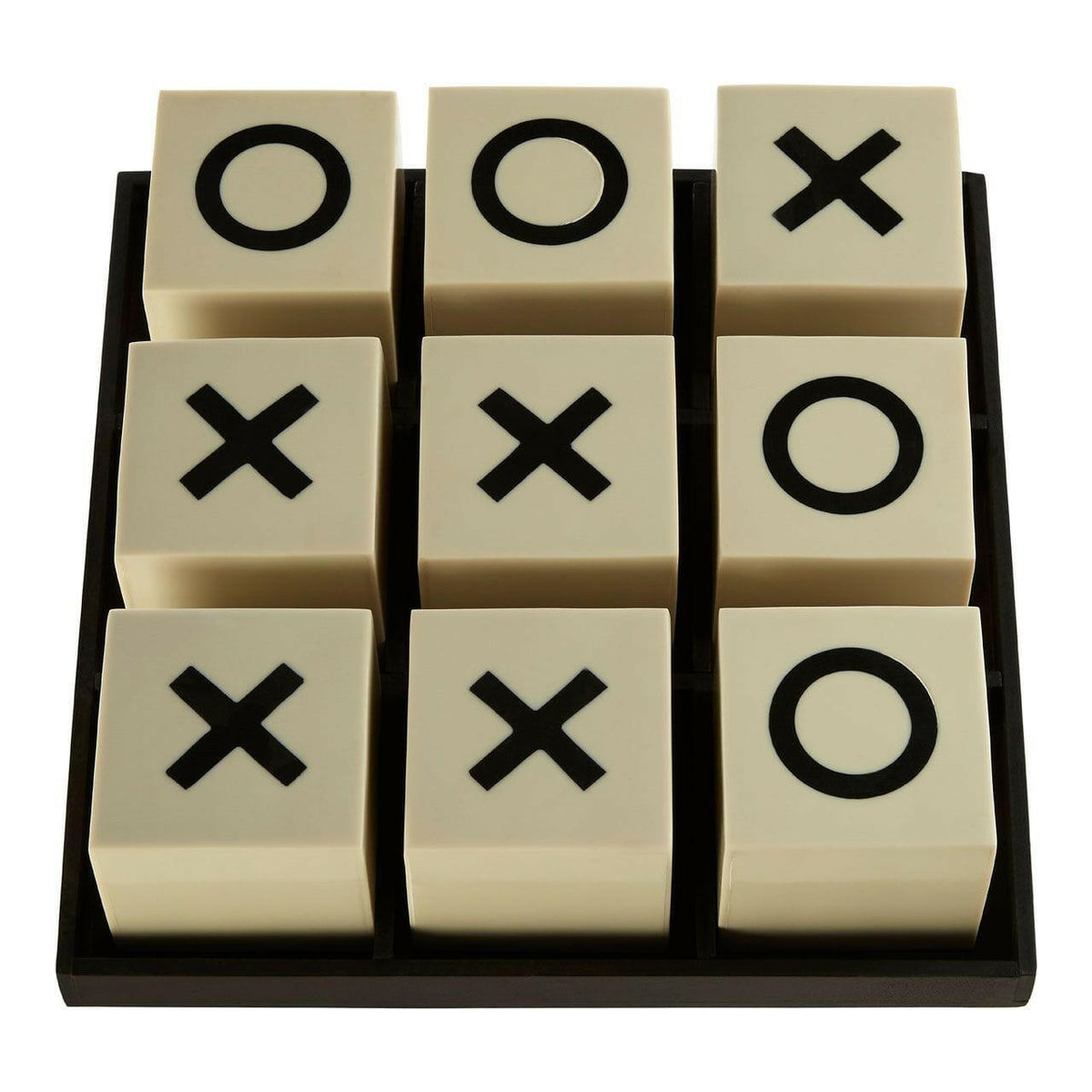 Chamberlain Large White Noughts And Crosses Game.