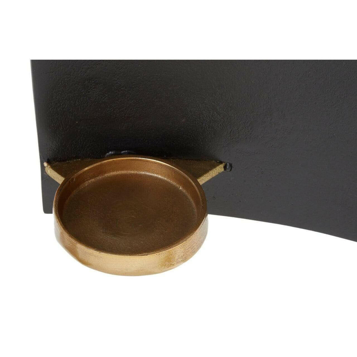 Deus Black Gold Candle Holder.