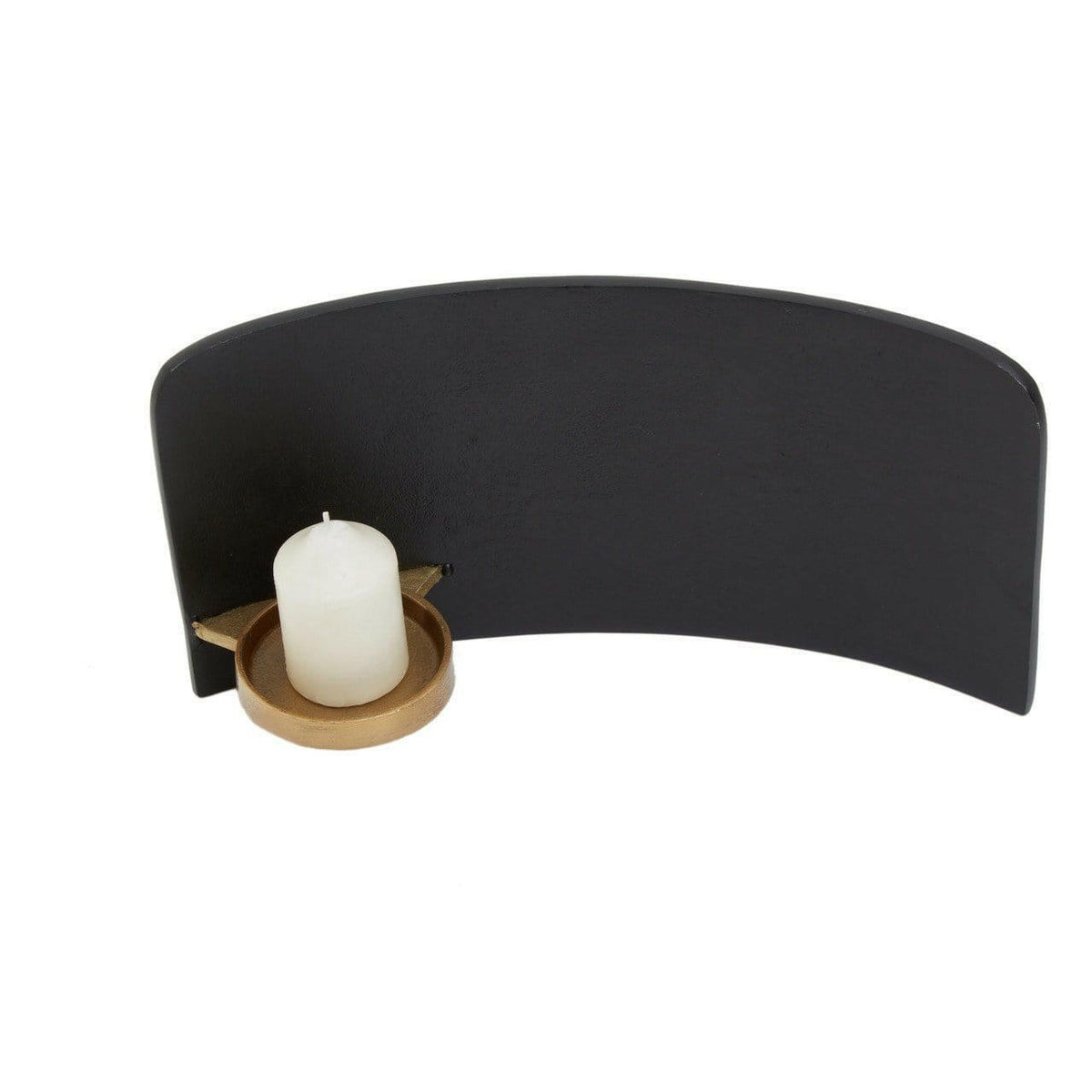 Deus Black Gold Candle Holder.