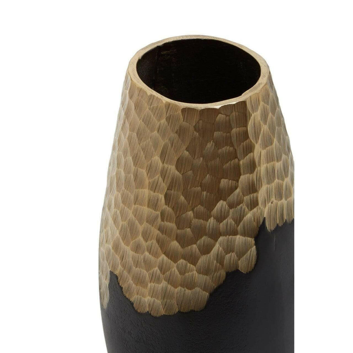 Deus Black Gold Small Vase.