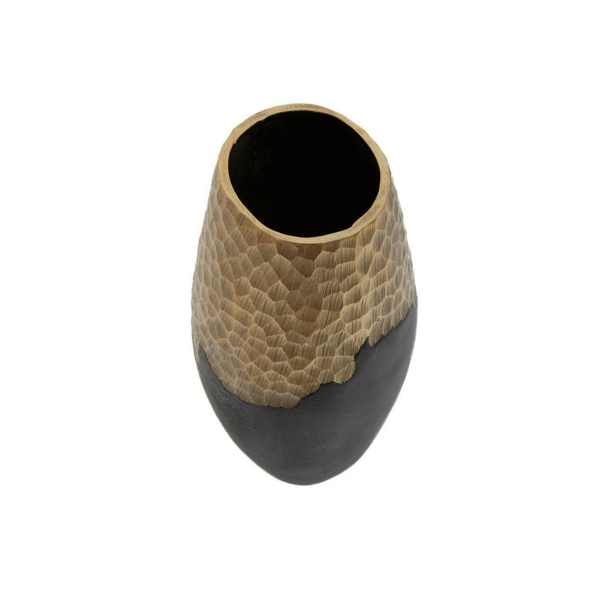 Deus Black Gold Small Vase.