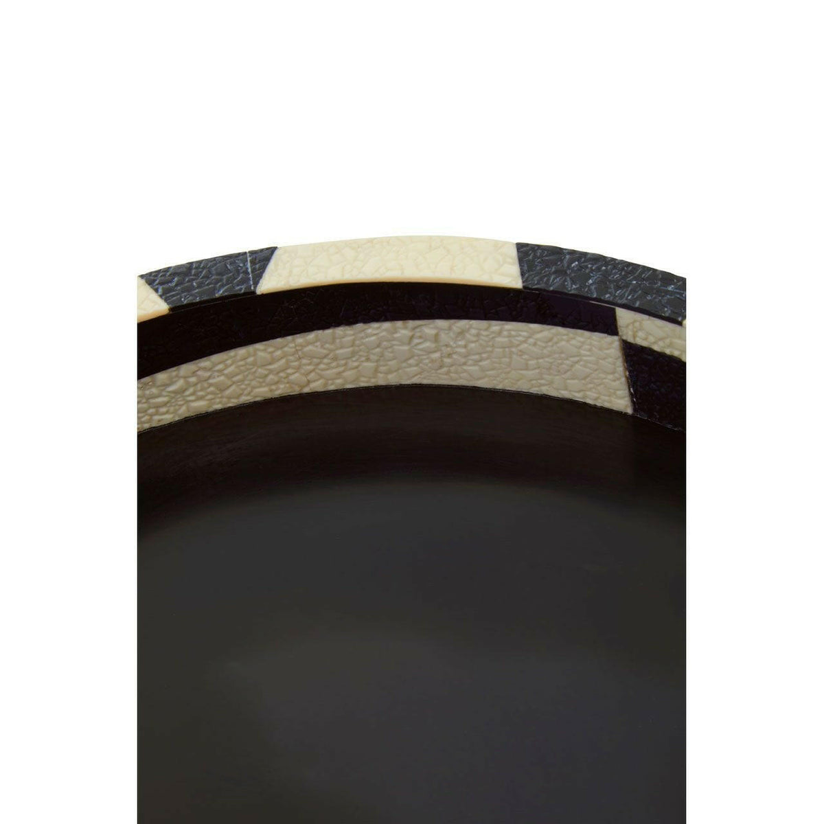 Ezra Black And White Tray.