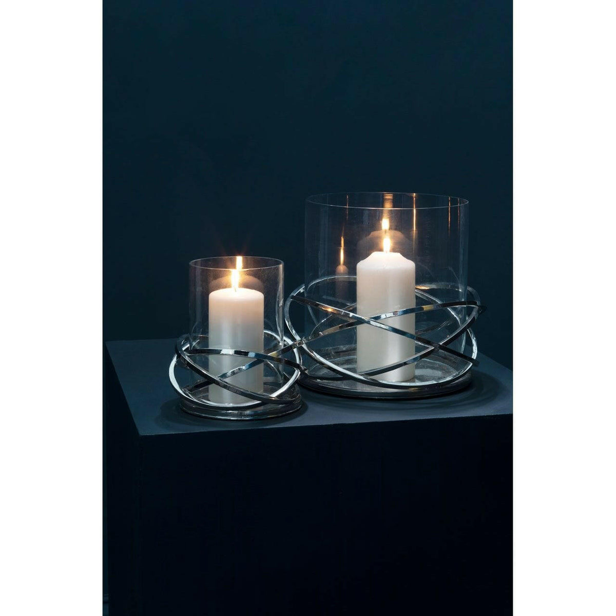Luna Twist Large Candle Holder.