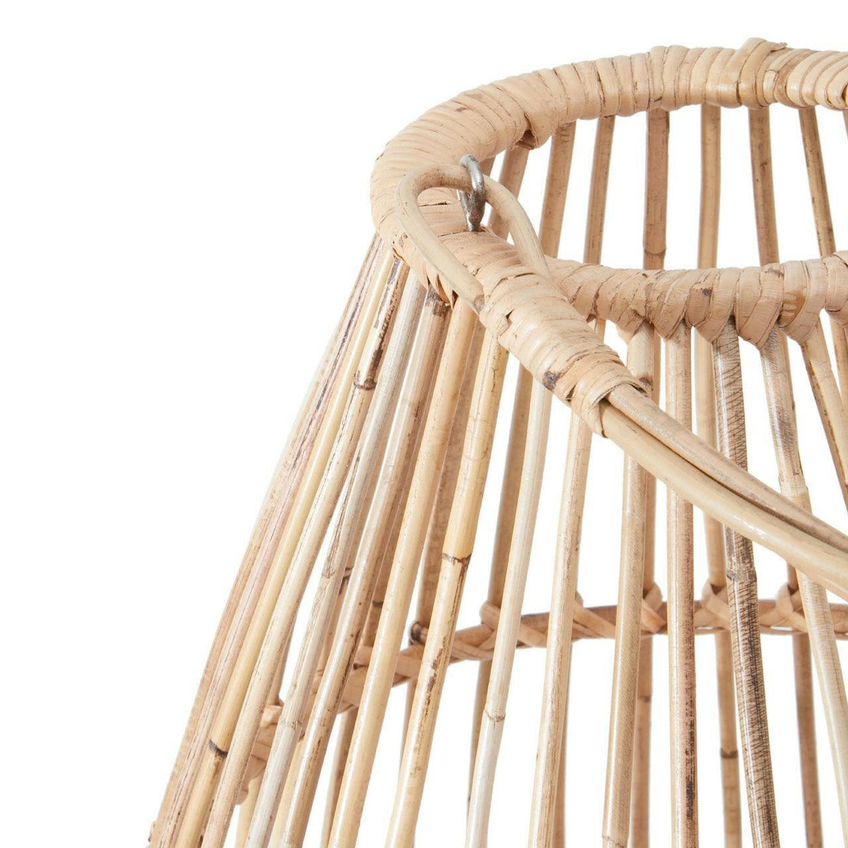 Marlo Candle Holder With Hoop Handle.