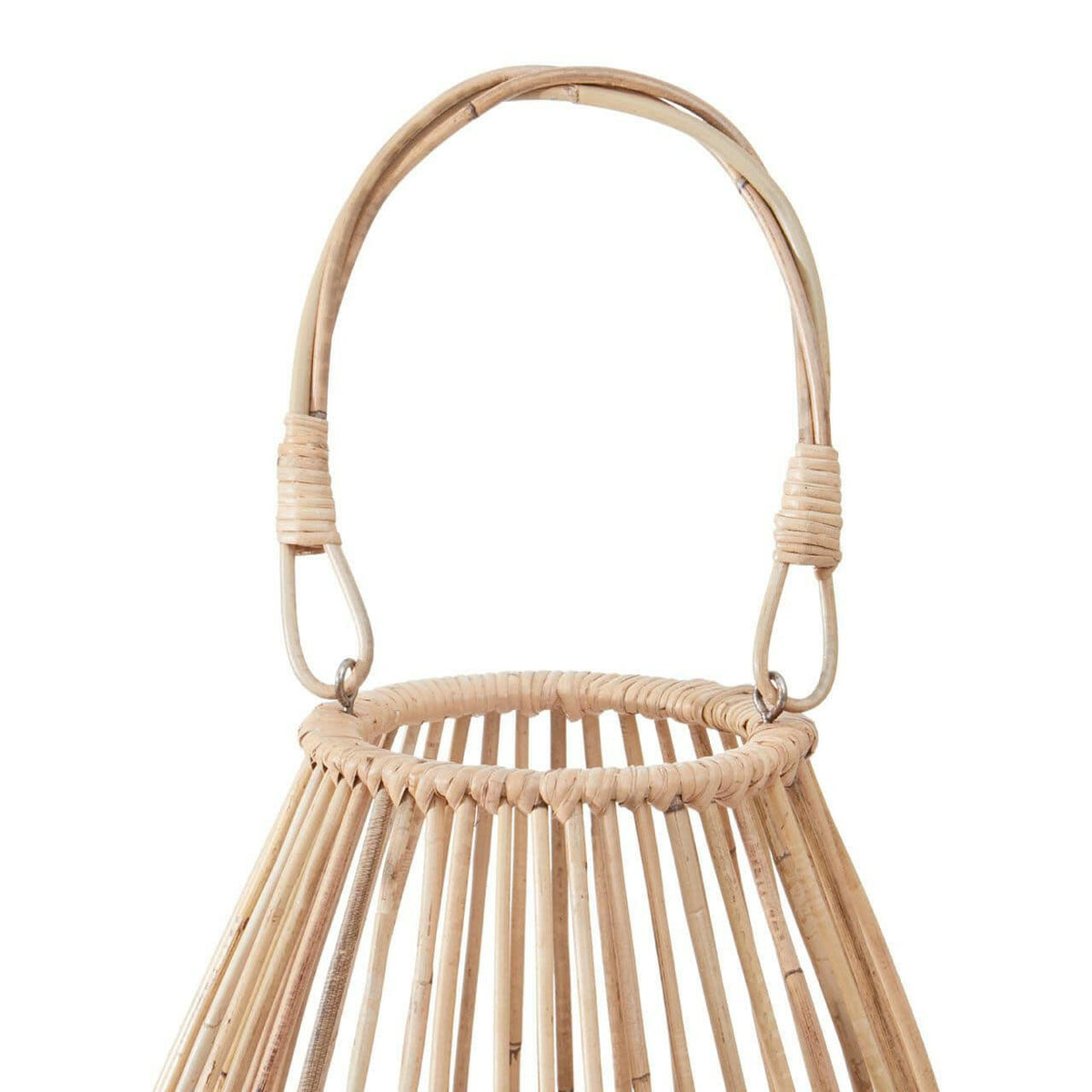 Marlo Candle Holder With Hoop Handle.