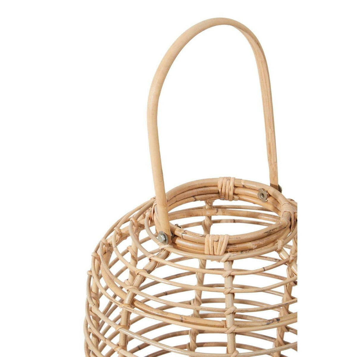 Marlo Natural Rattan Candle Holder.