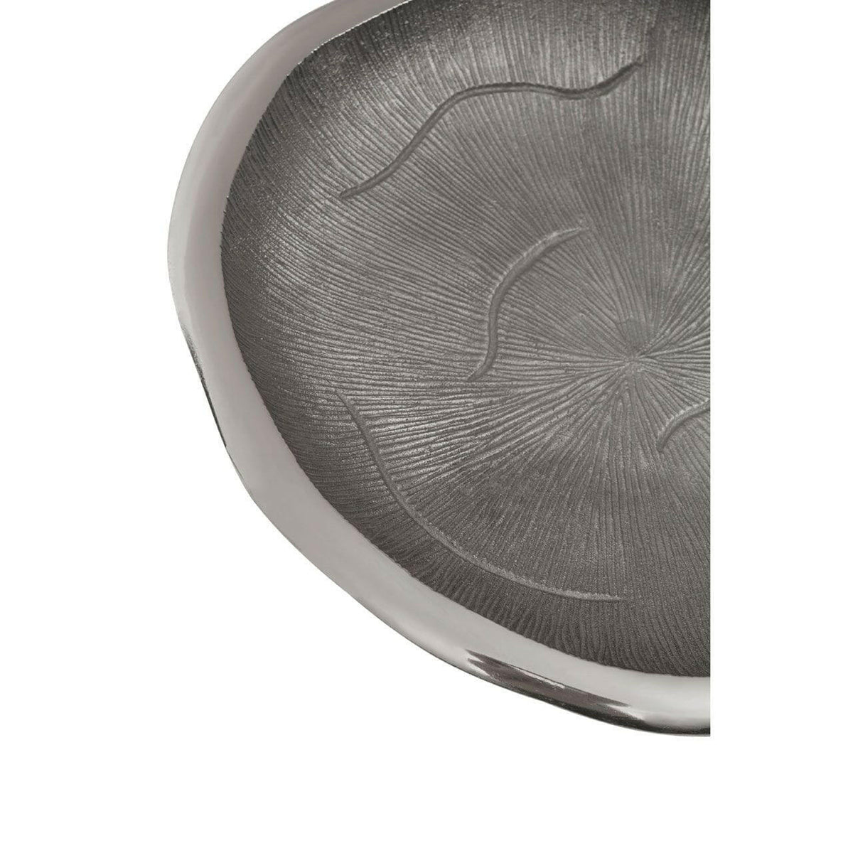 Sally Large Oak Effect Silver Bowl.