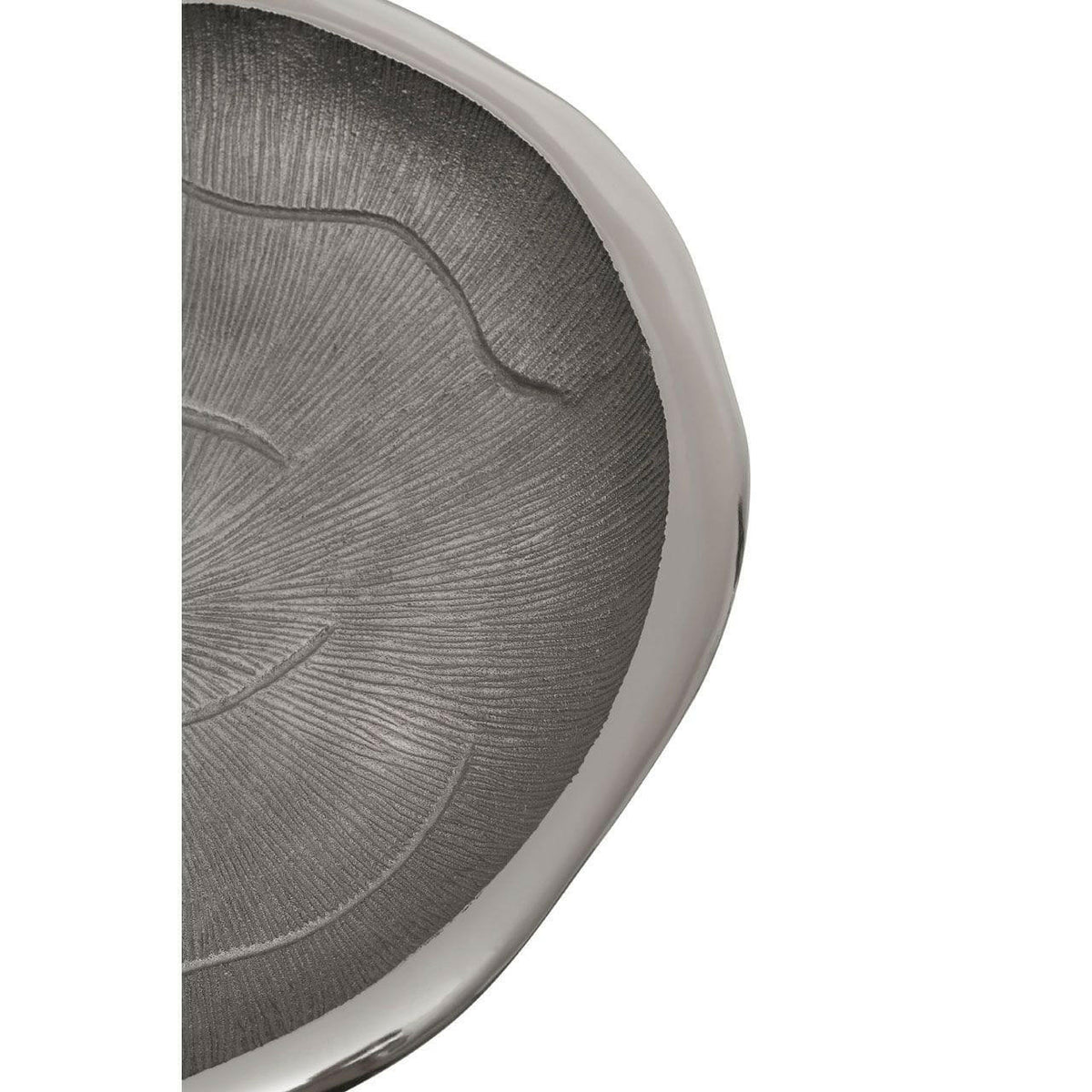 Sally Large Oak Effect Silver Bowl.