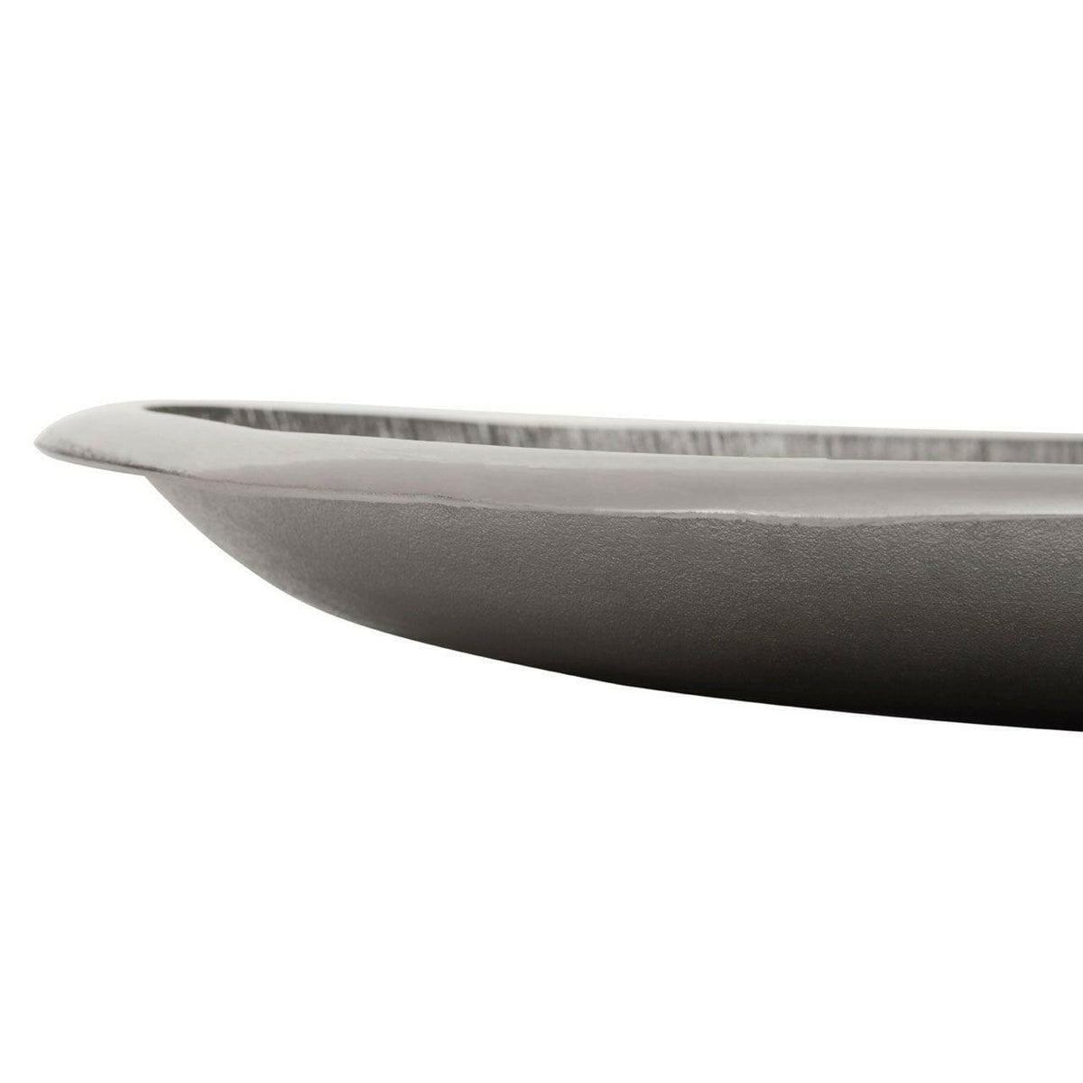 Sally Large Oak Effect Silver Bowl.