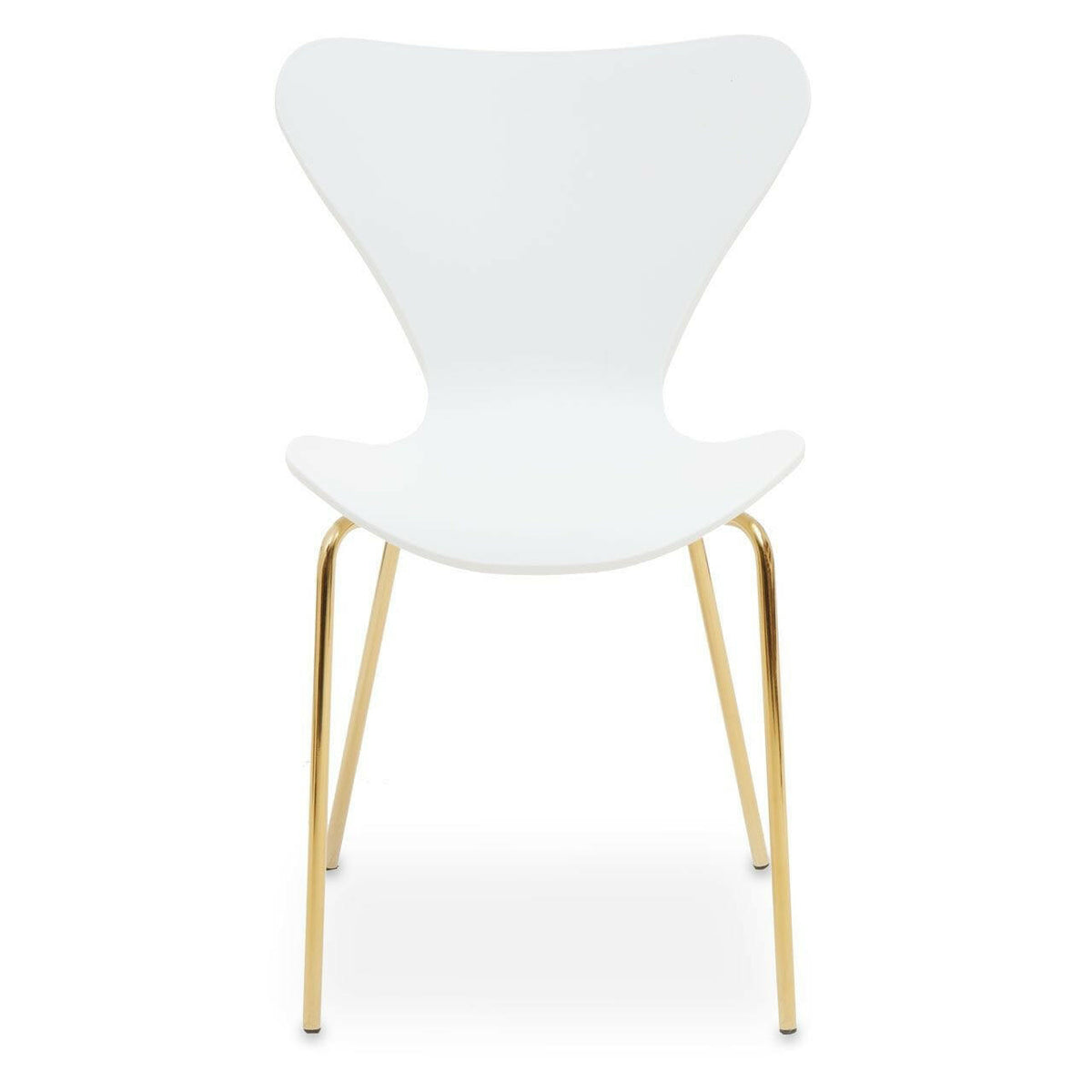 Lyla Dining Chair With White Seat.