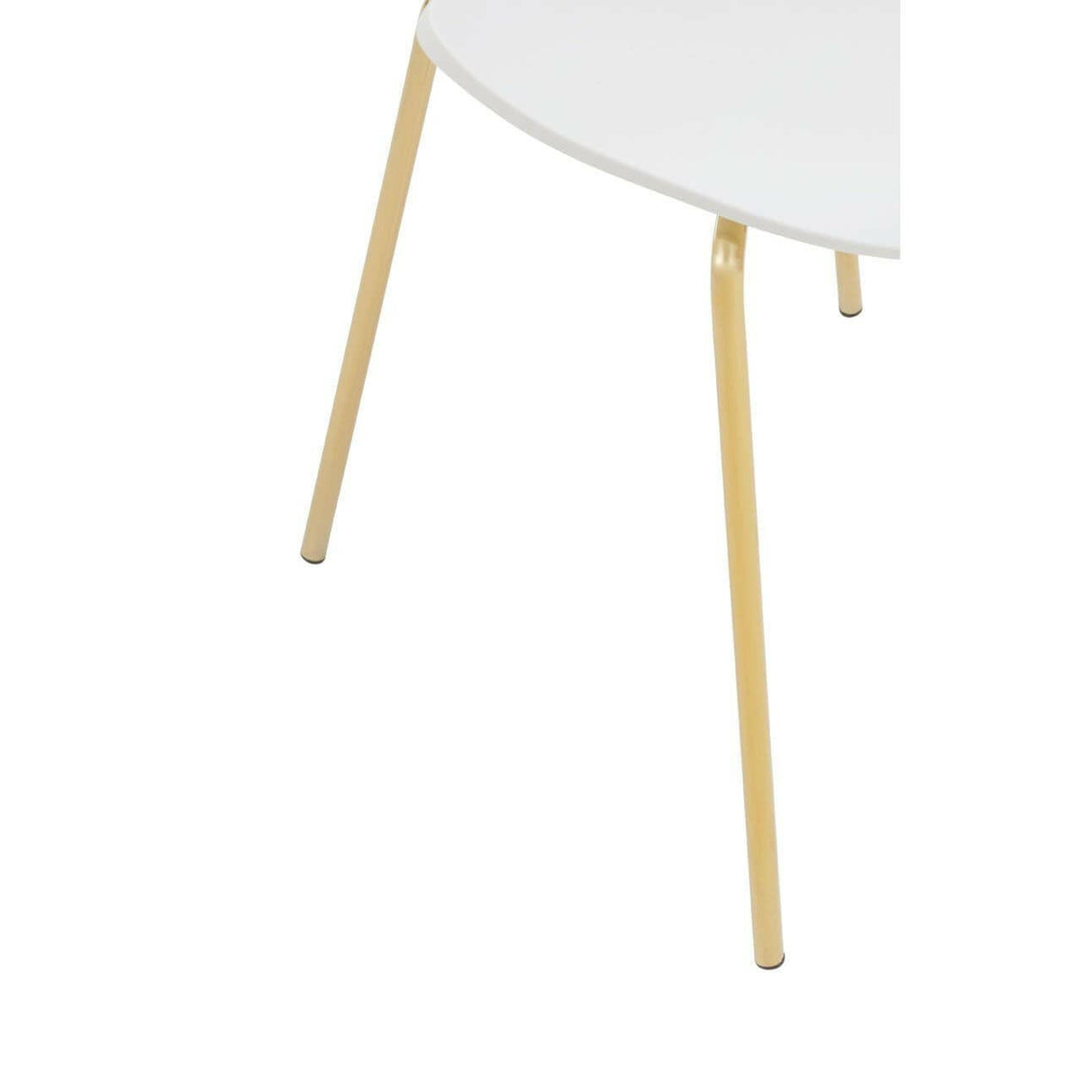Lyla Dining Chair With White Seat.