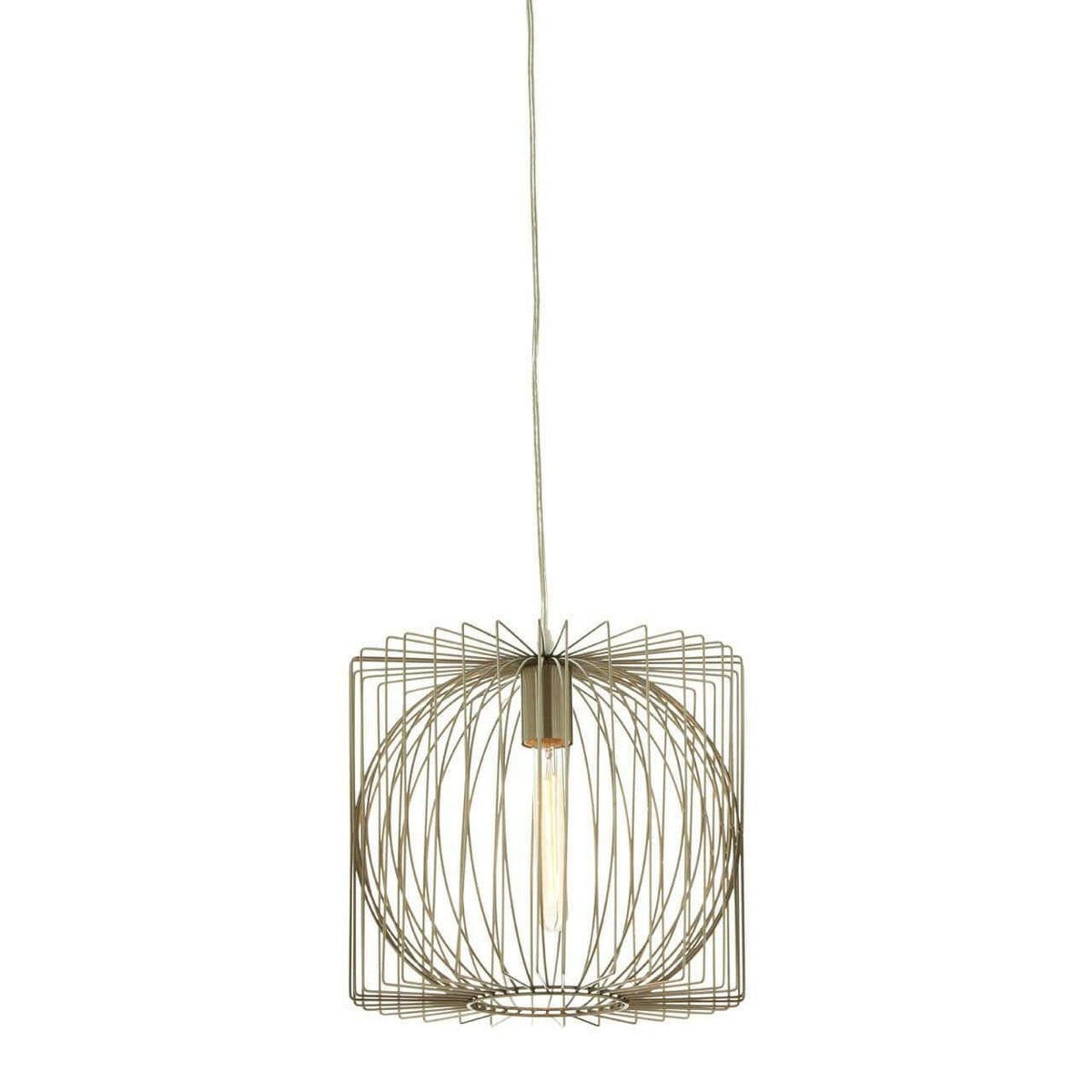 Aselo Silver Finish Pendant Lamp.