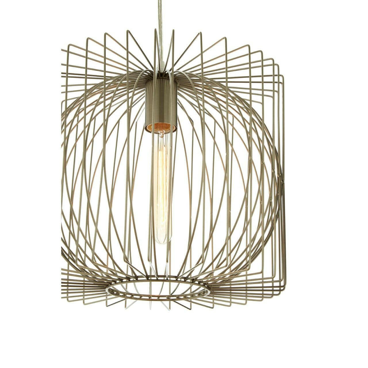 Aselo Silver Finish Pendant Lamp.