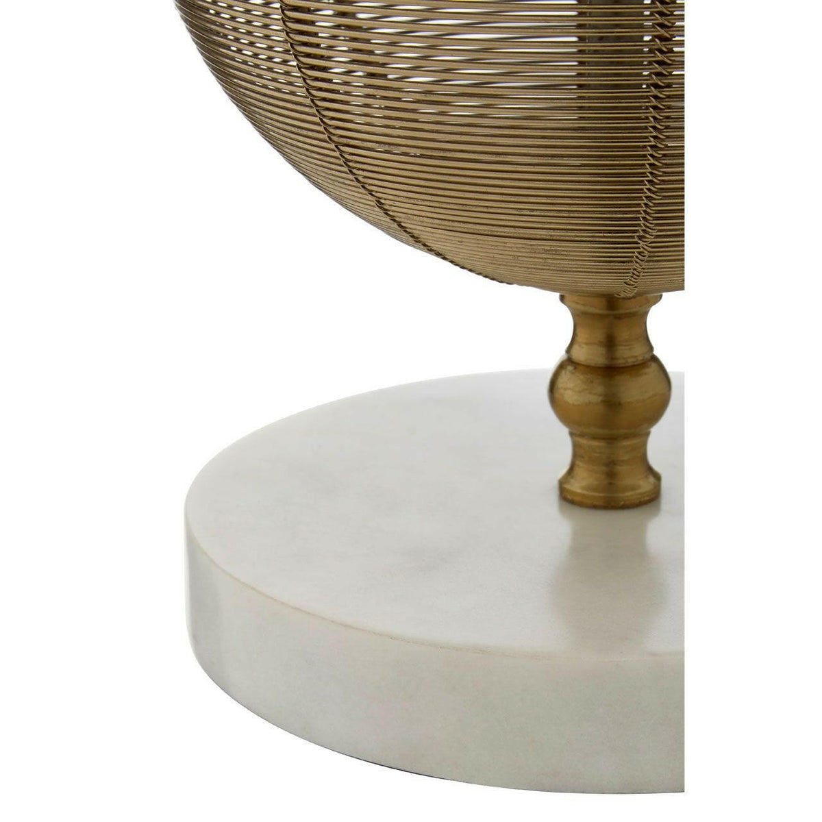 Elenora Round Gold Finish Table Lamp.