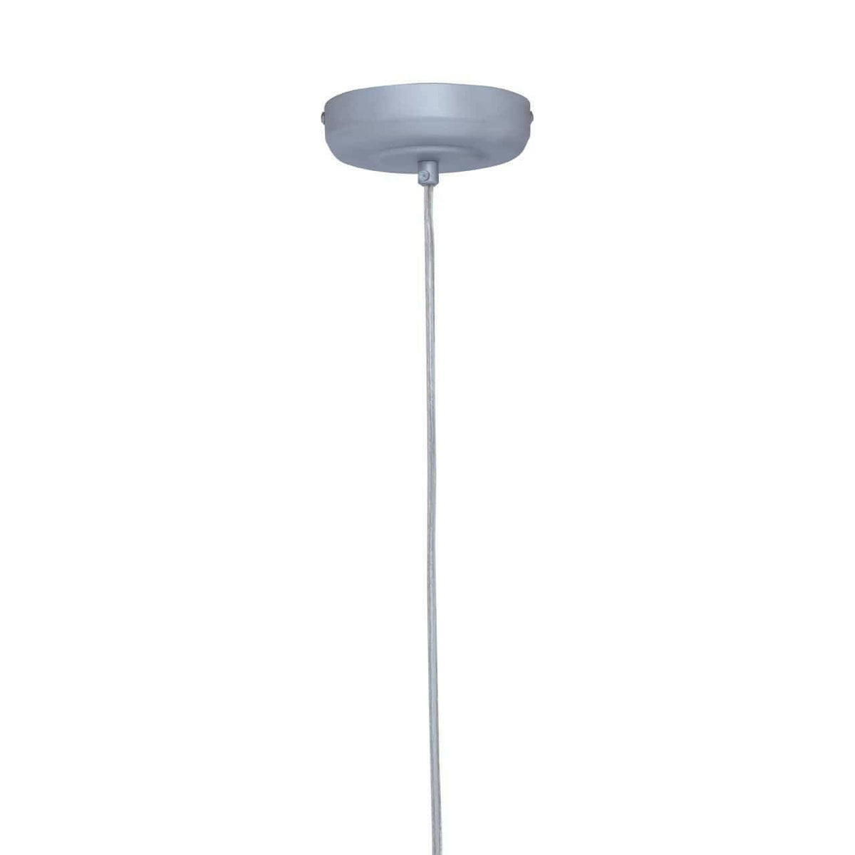 Lavendar Rainfall Silver Pendant Light.