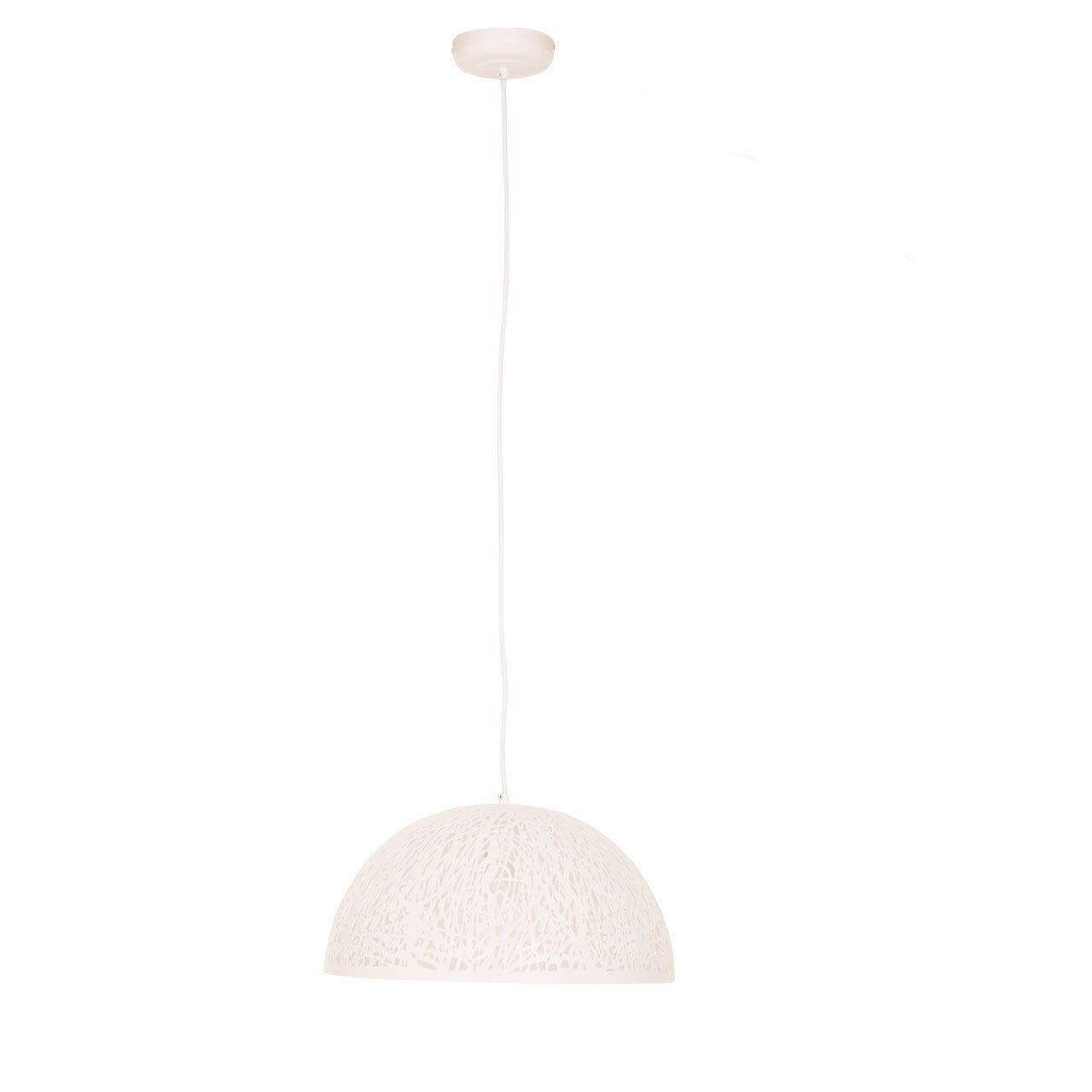 Noosa & Co. Lighting Lenny Large White Pendant Light House of Isabella UK