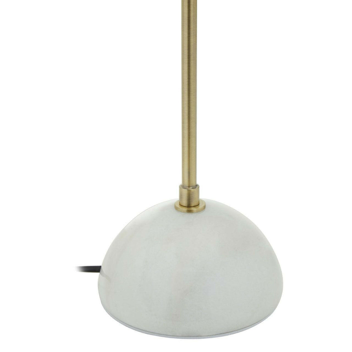 Newton White Marble Base Desk Lamp.