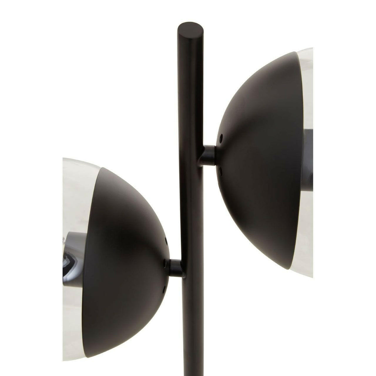 Revlone Black Finish Metal Table Lamp.