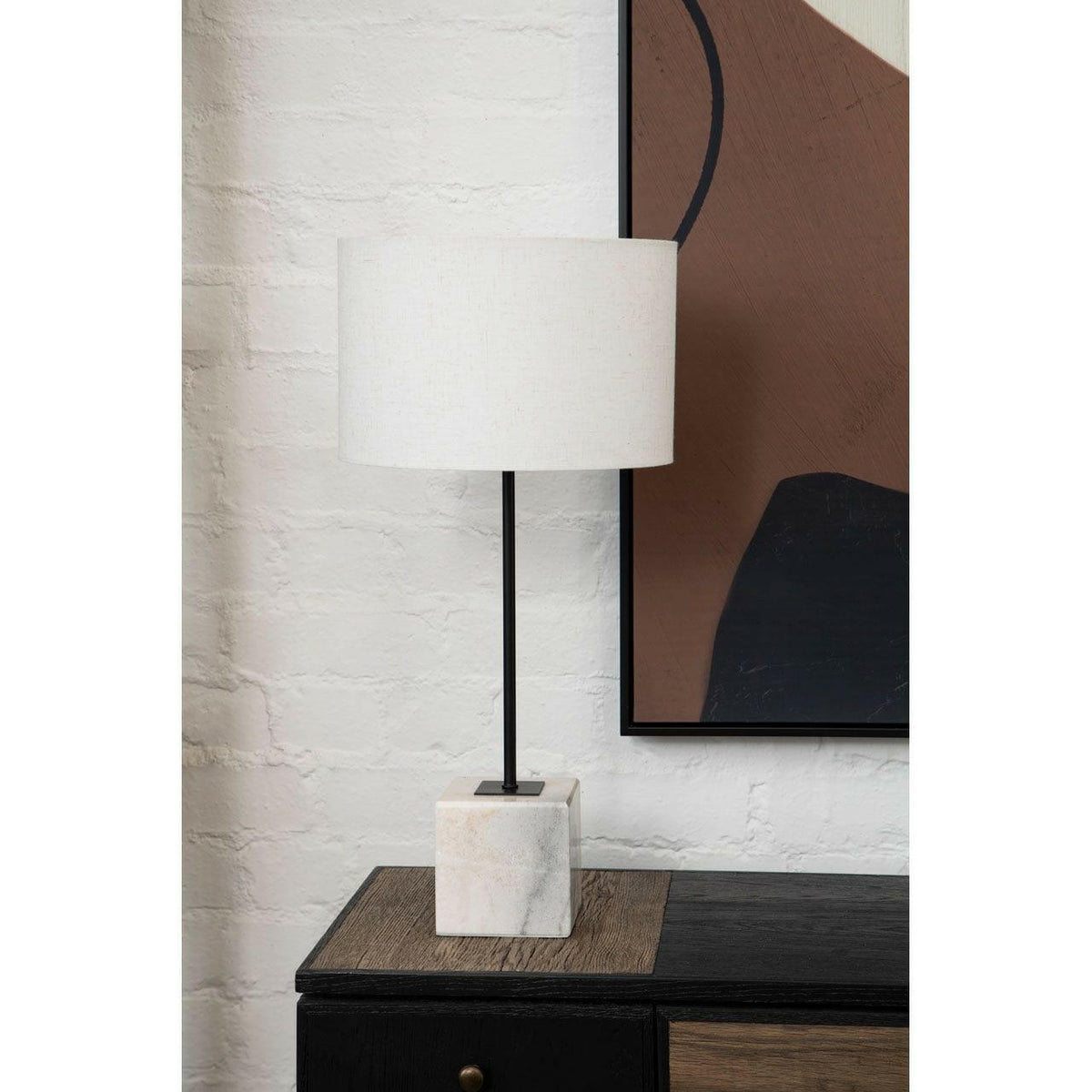 Skye Marble Base Table Lamp.