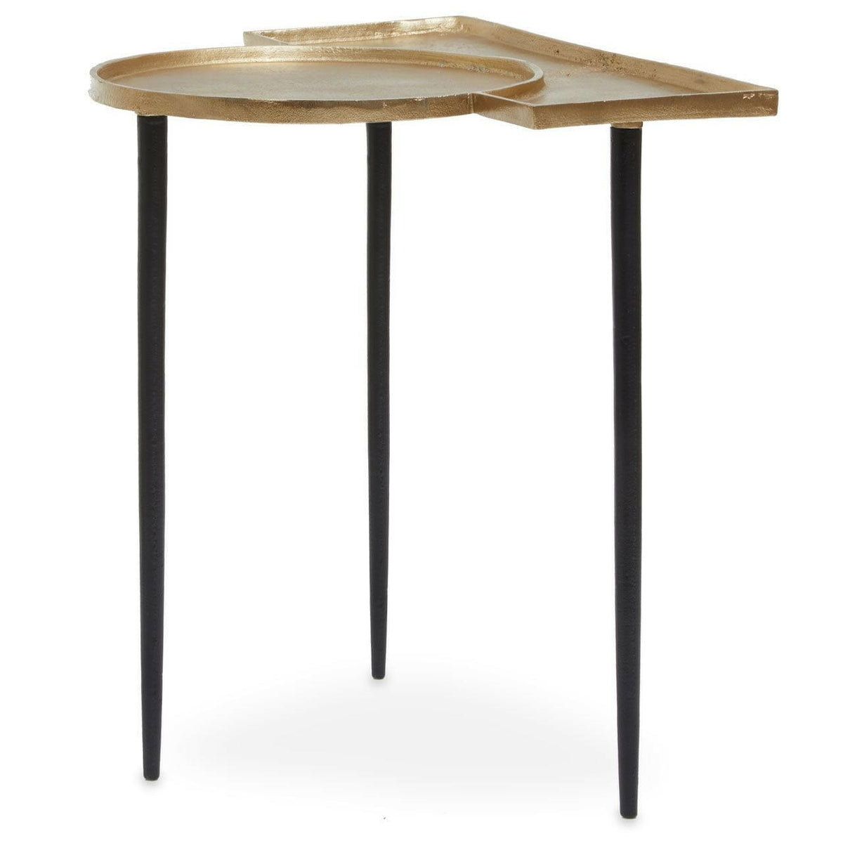Simba Gold Top Side Table.