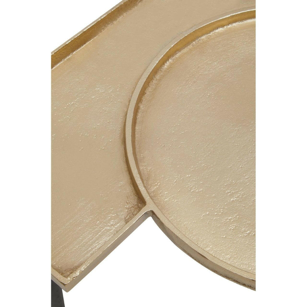 Simba Gold Top Side Table.