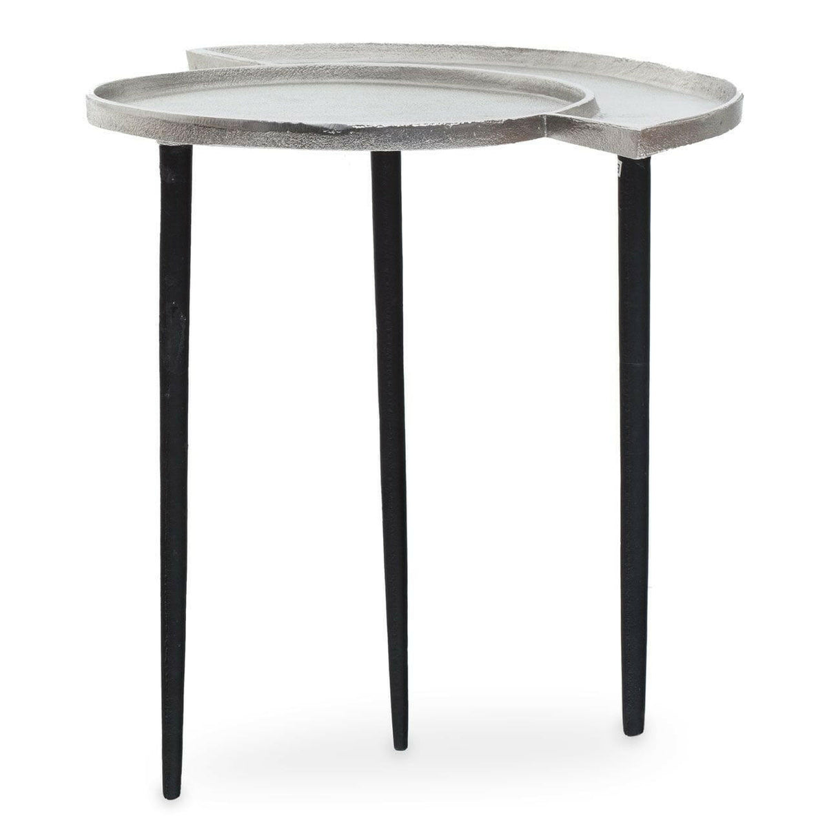 Simba Silver Top Side Table.