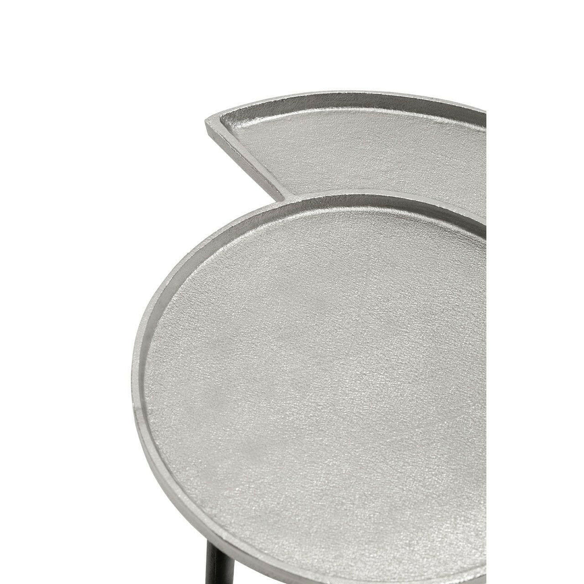 Simba Silver Top Side Table.