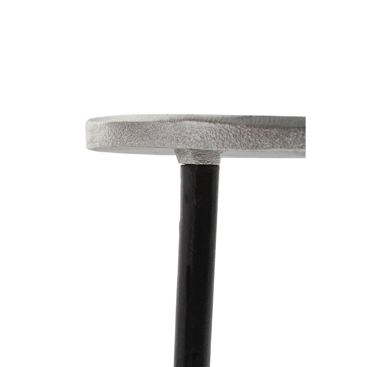 Simba Silver Top Side Table.