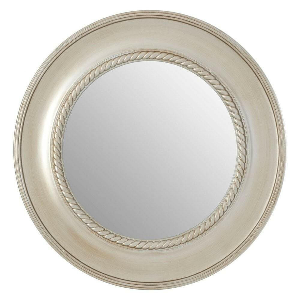 Champagne Rounded Wall Mirror.