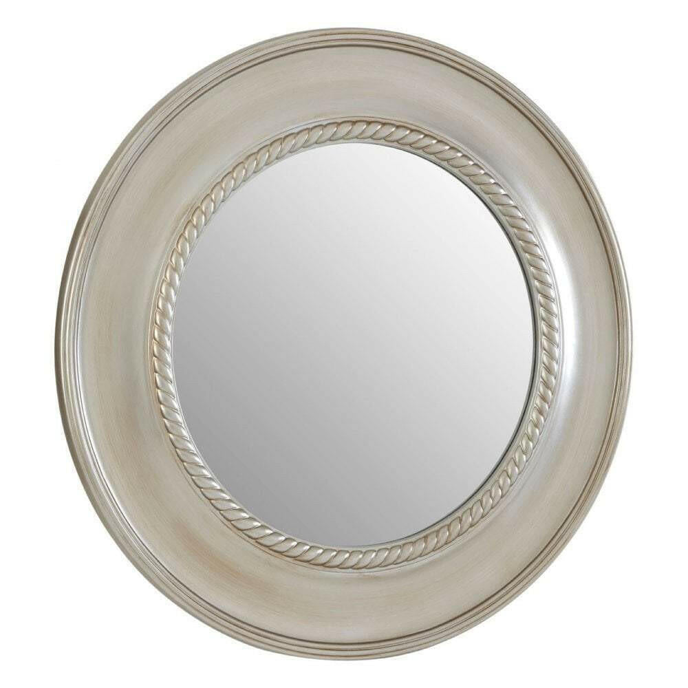 Champagne Rounded Wall Mirror.