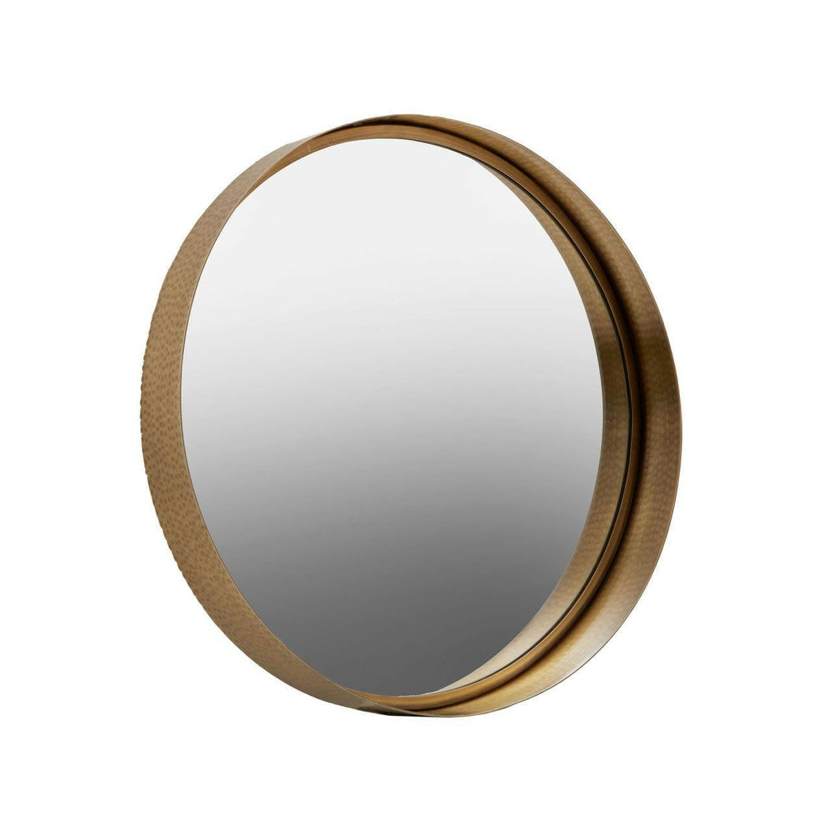Liam Small Gold Finish Wall Mirror.