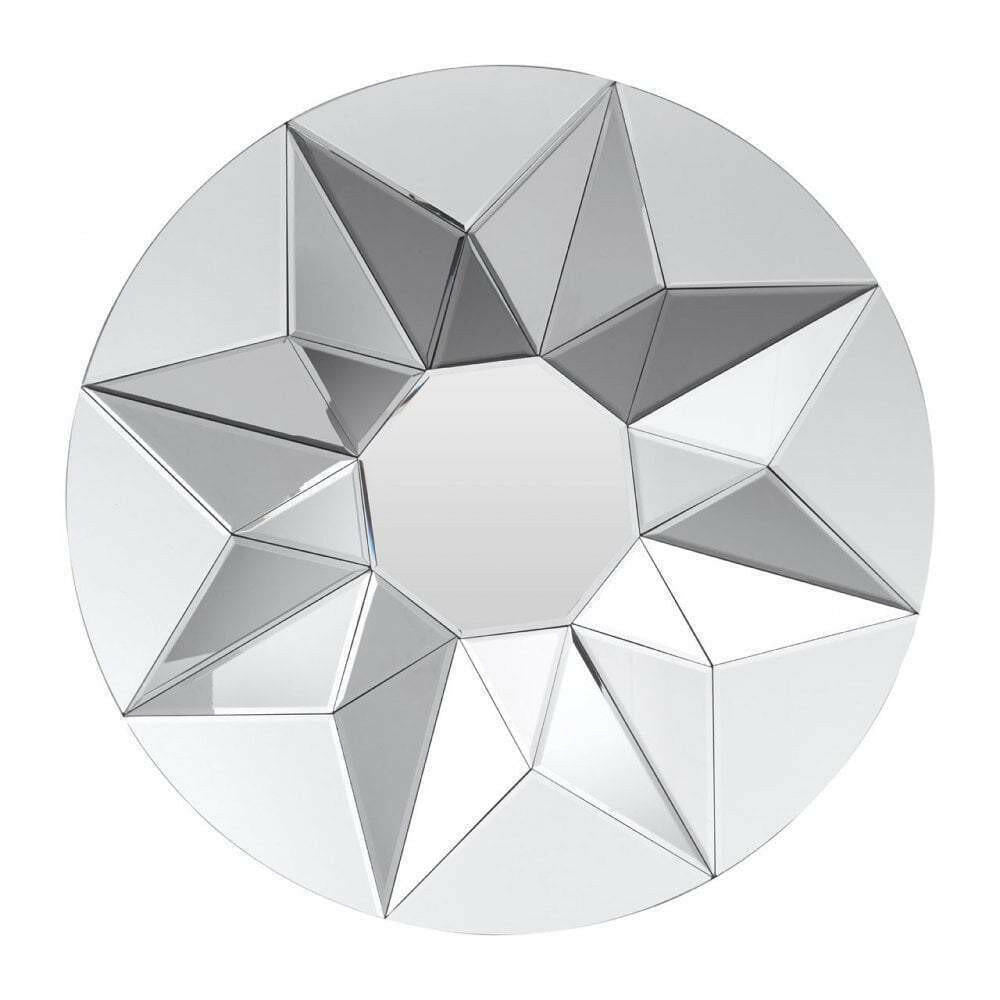 Round Wall Mirror, 3D Shape.