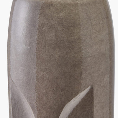Pacific Lifestyle Lighting Visage Grey Face Design Tall Stoneware Table Lamp House of Isabella UK