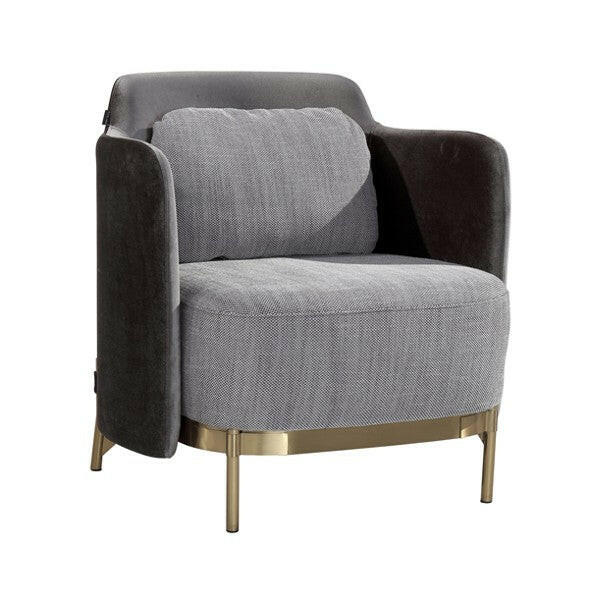 Gemma Lounge Chair - Grey.