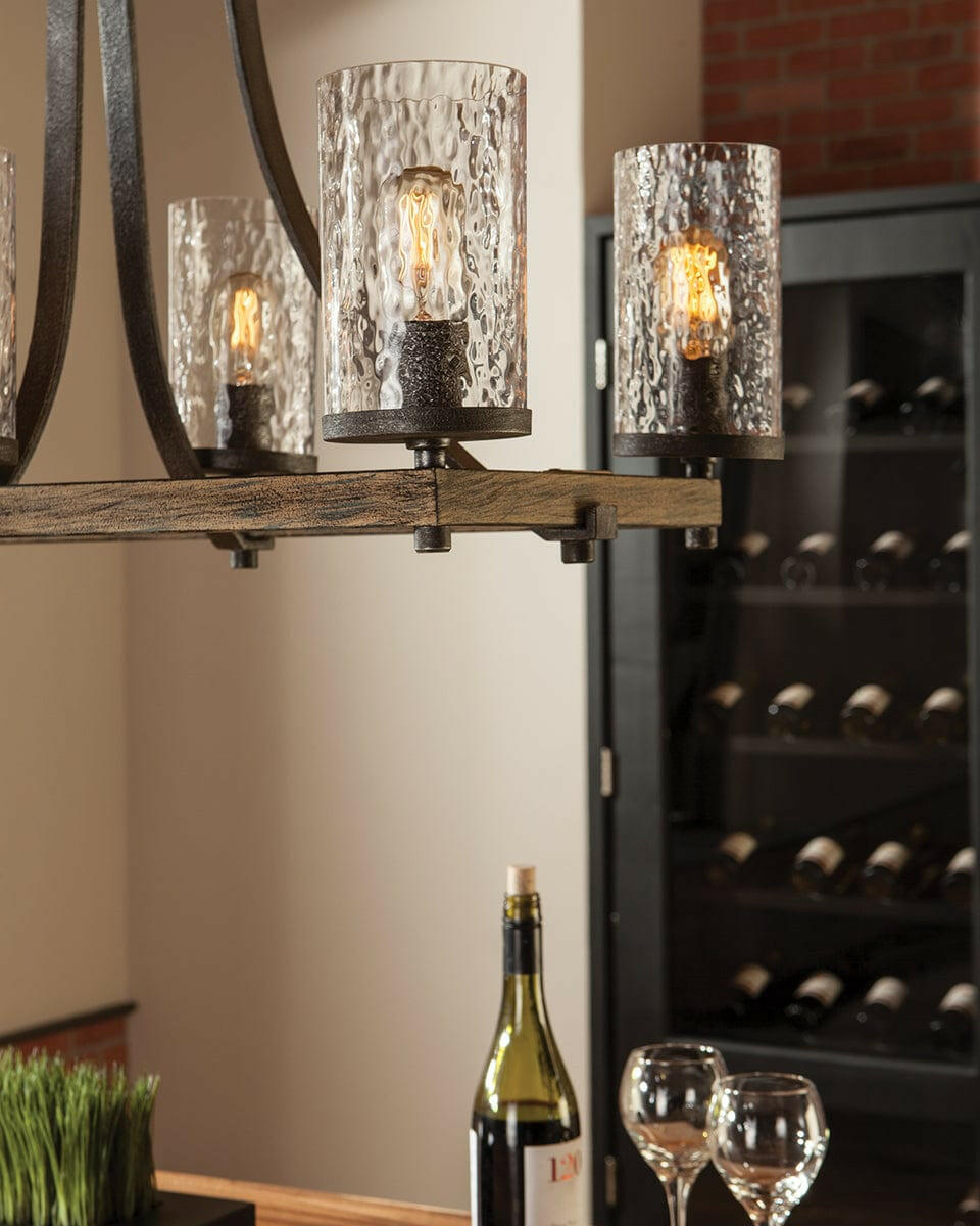 Angelo 8 Light Isle Chandelier.