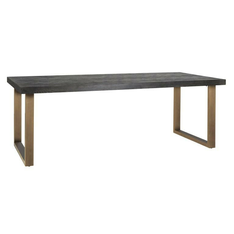 Dining table Blackbone brass 180.