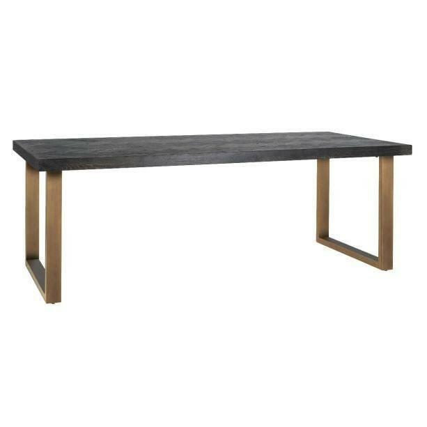 Dining table Blackbone brass 220.