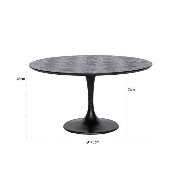 Dining table Blax 140Ø.