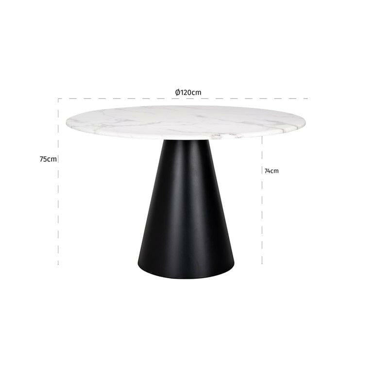 Dining table Degas 120Ø.