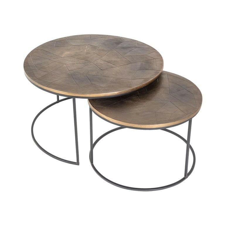 Coffee table Tulum set of 2.