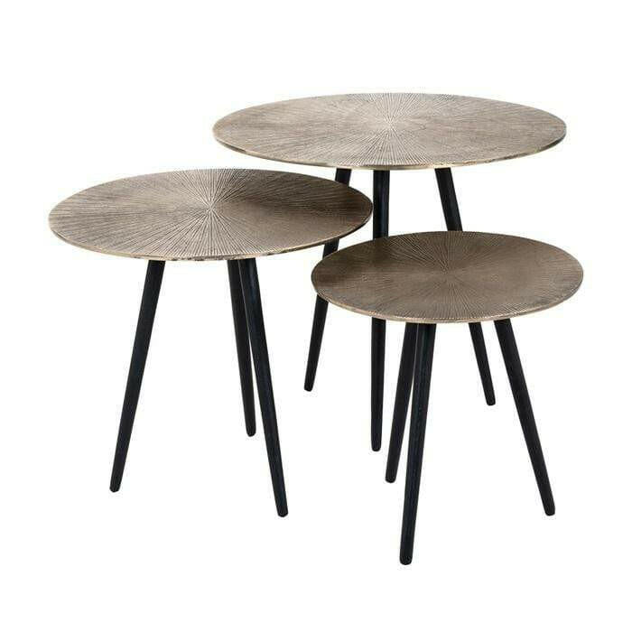 Coffee table Vittorio set of 3.