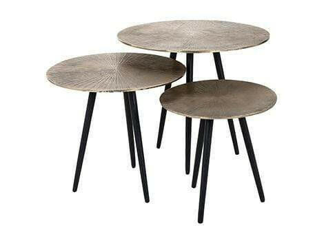 Coffee table Vittorio set of 3.