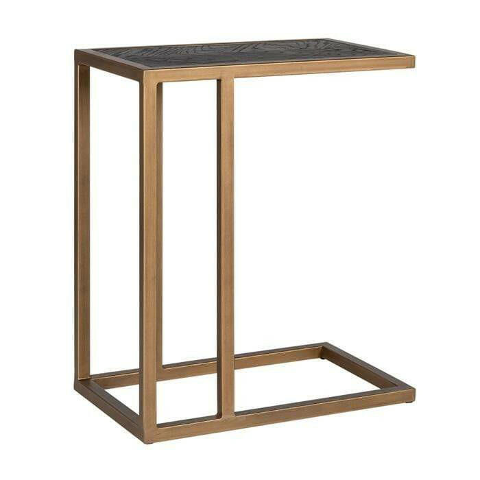 Sofa table Blackbone brass.