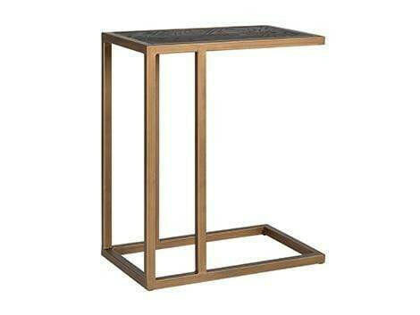 Sofa table Blackbone brass.
