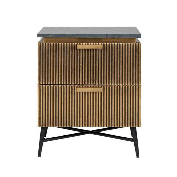 Bedside Cabinet Ironville 2-drawers.