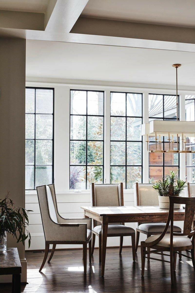 Theodore Alexander Aston Dining Armchair in Vegas Natural.