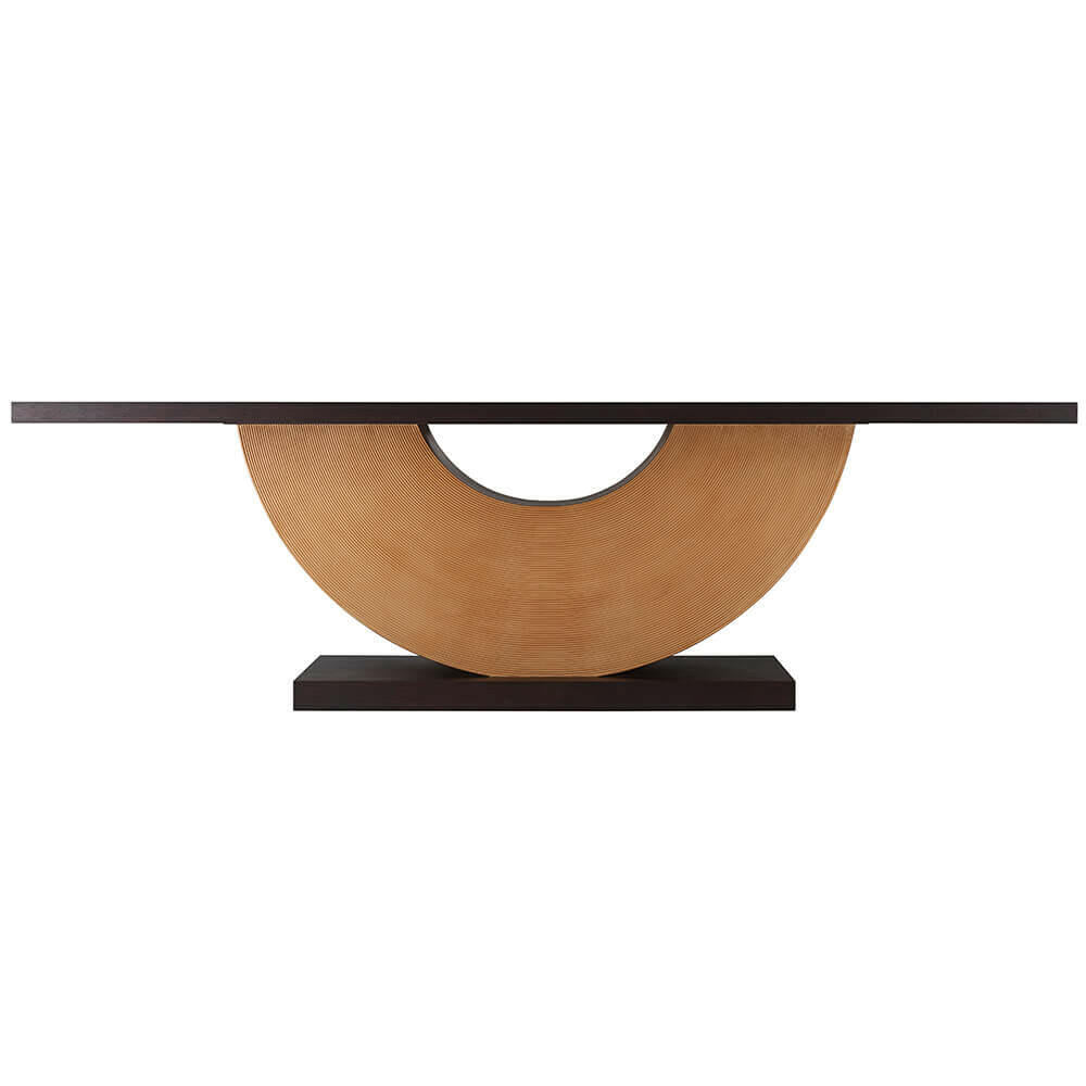 Theodore Alexander Reed Rectangular Dining Table.