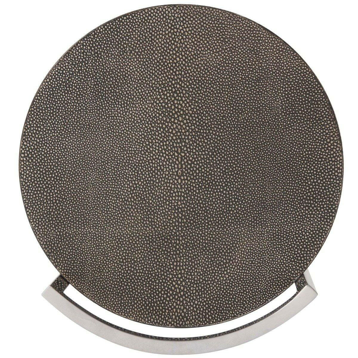 Ta Studio Accent Table Alistair in Tempest Finish.