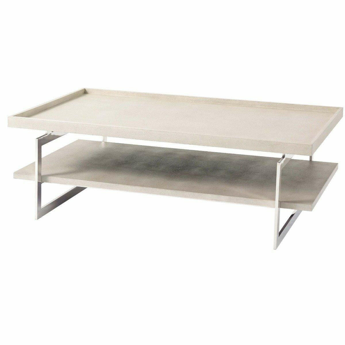 Ta Studio Coffee Table Prescott in Overcast Finish.